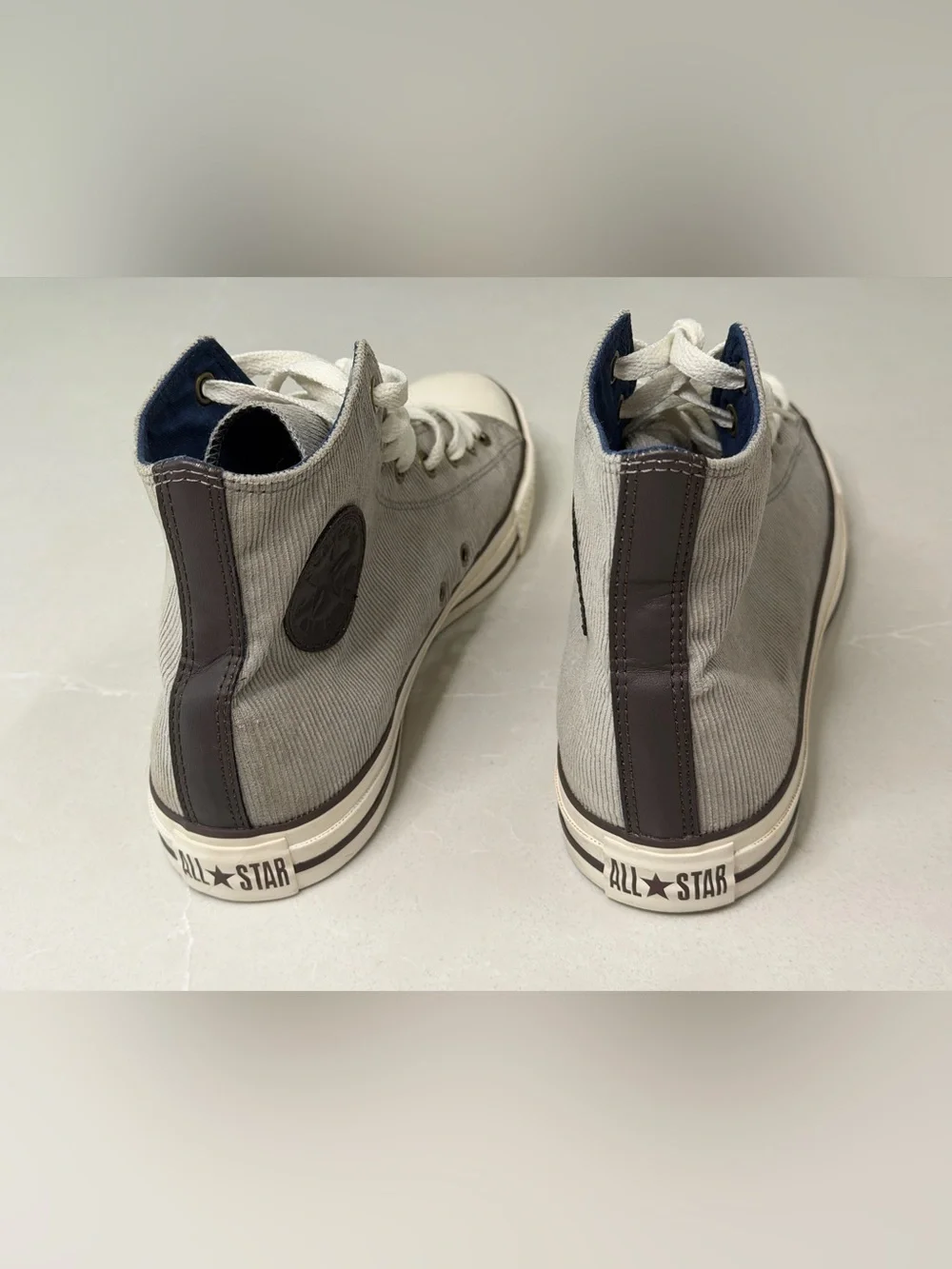 Converse Chuck 70 High Top Corduroy Sneakers Grey, Men’s 10
